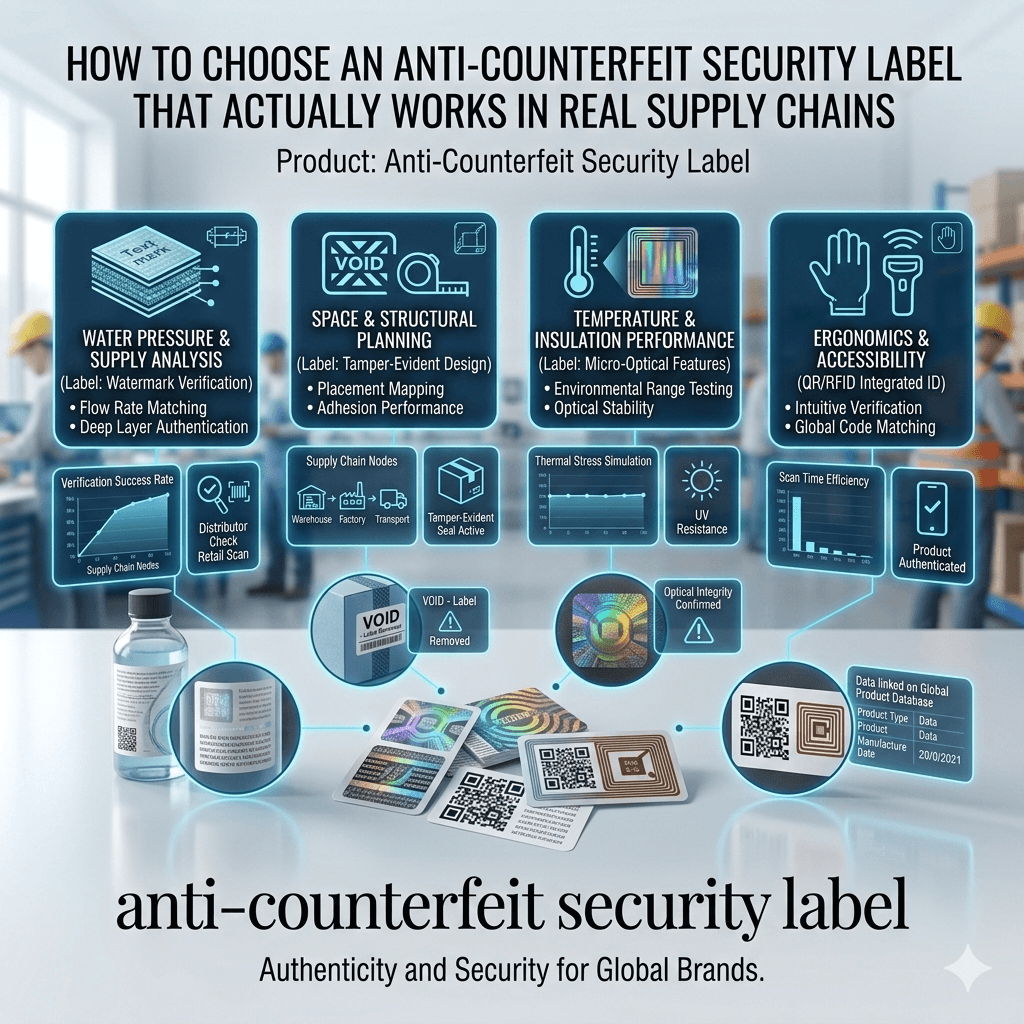 How to Choose an Anti-Counterfeit Security Label That Actually Works in Real Supply Chains